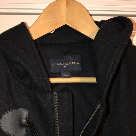Banana Republic wool pea coat- like new - Picture 2 of 8